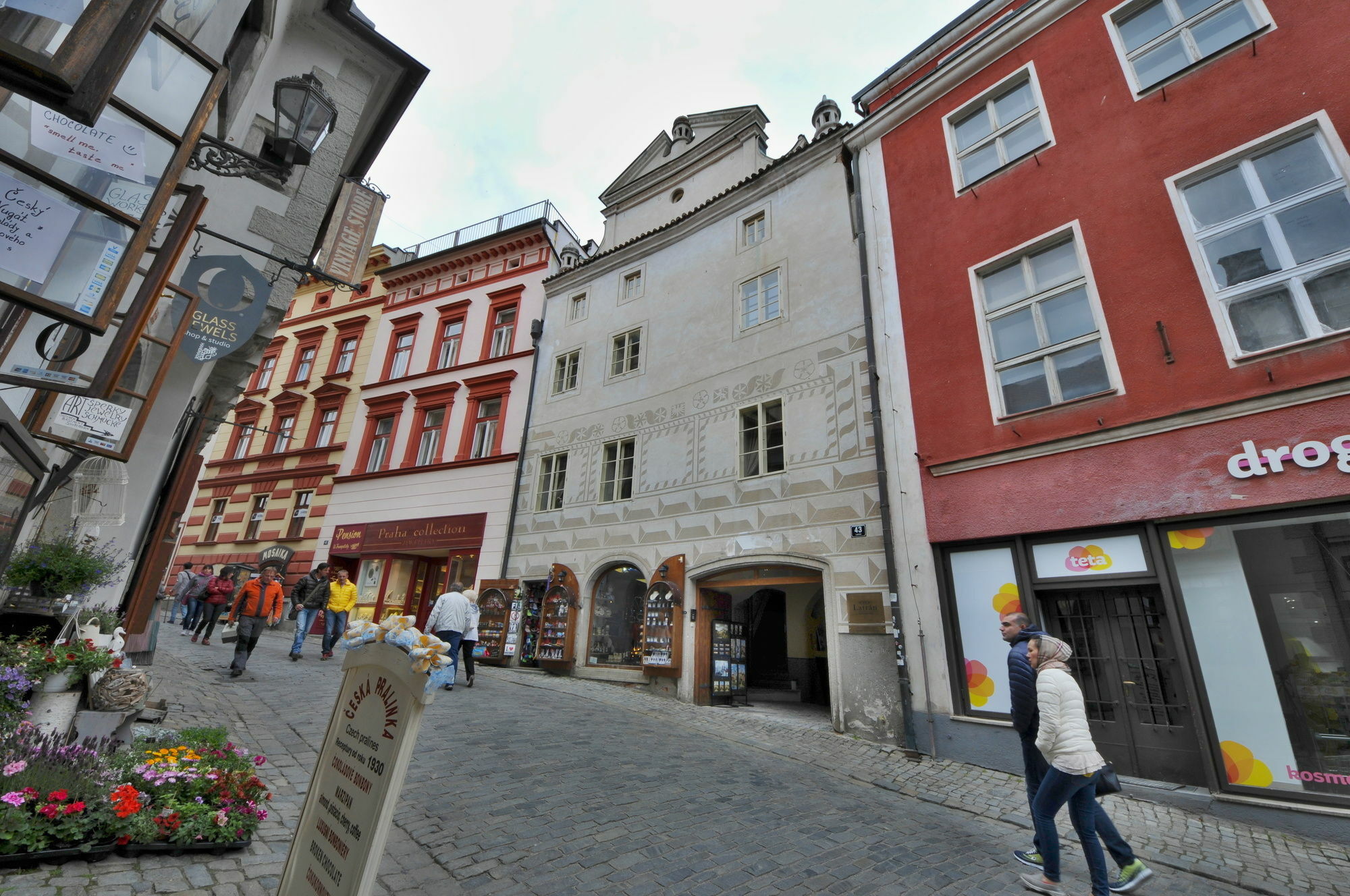 Latran 43 Apartments Český Krumlov Exteriör bild